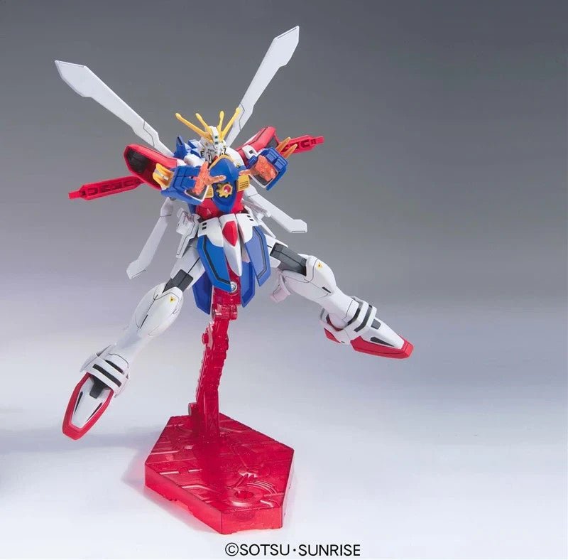 HG 1/144 GF13-017NJII G Gundam (Burning Gundam) Model Kit 110 - WISE GUYS HOBBIES LLC