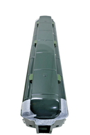 MTH Standard Gauge Tinplate Two Tone Green Illinois 414 State Coach Car 10 - 1079 - WISE GUYS HOBBIES LLC