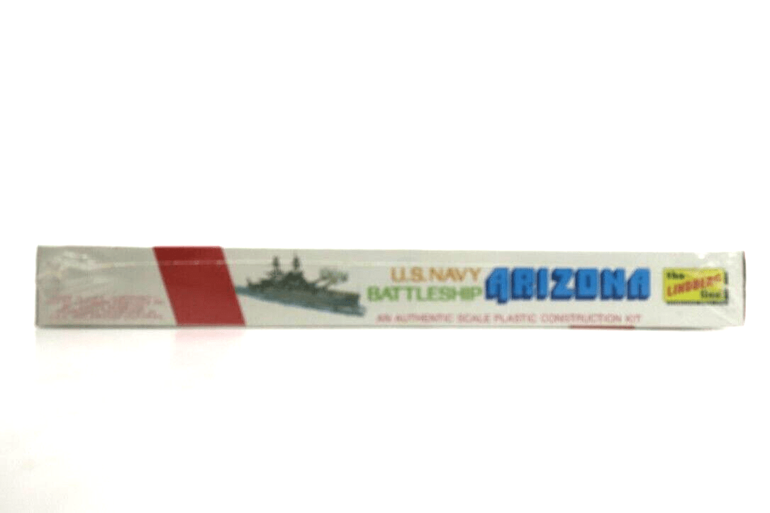 U.S. Navy Battleship Arizona, Lindberg 863 (1974) Model kit - WISE GUYS HOBBIES LLC