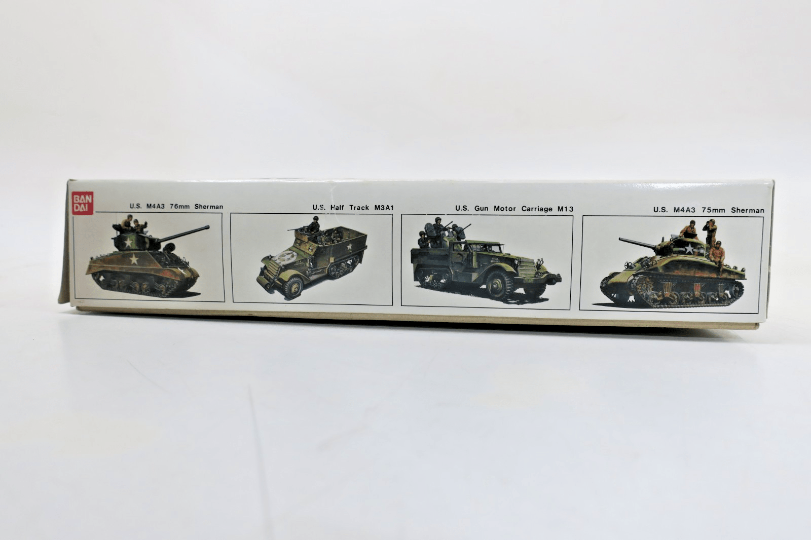 Bandai 1/48 M4A3 Sherman Tank Model Kit 058264 - WISE GUYS HOBBIES LLC