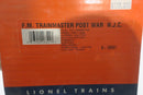 Lionel F.M. Trainmaster Post War N.J.C. O Gauge Diesel 6 - 18321 - WISE GUYS HOBBIES LLC