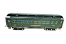 MTH Standard Gauge Tinplate Two Tone Green Illinois 414 State Coach Car 10 - 1079 - WISE GUYS HOBBIES LLC