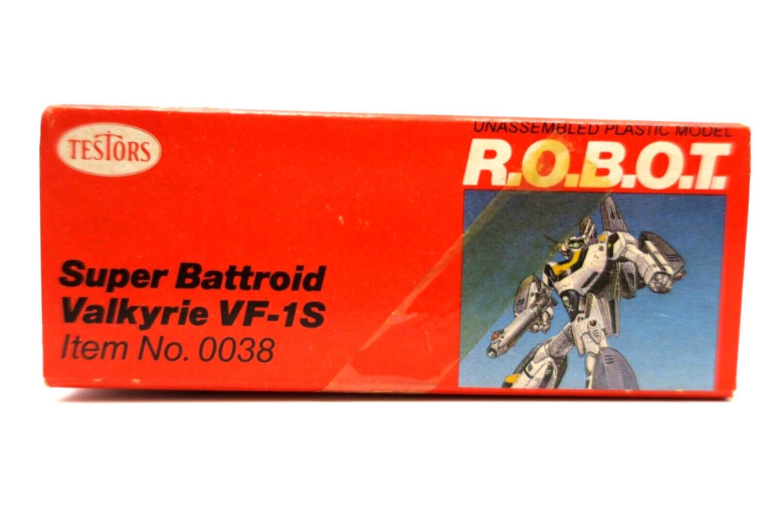 Testors Robots Macross 1/200 Super Battroid VF-1S 0038 Used in Battletech - WISE GUYS HOBBIES LLC