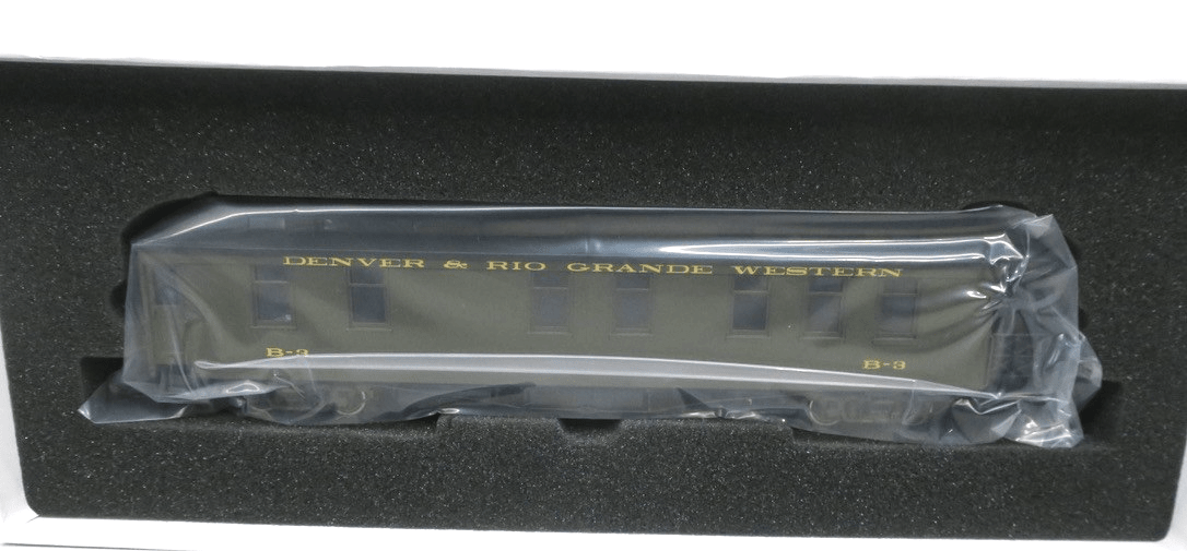 NEW! Sn3 PBL D&RGW Business Car B-3 Coach Green Factory Painted - WISE GUYS HOBBIES LLC