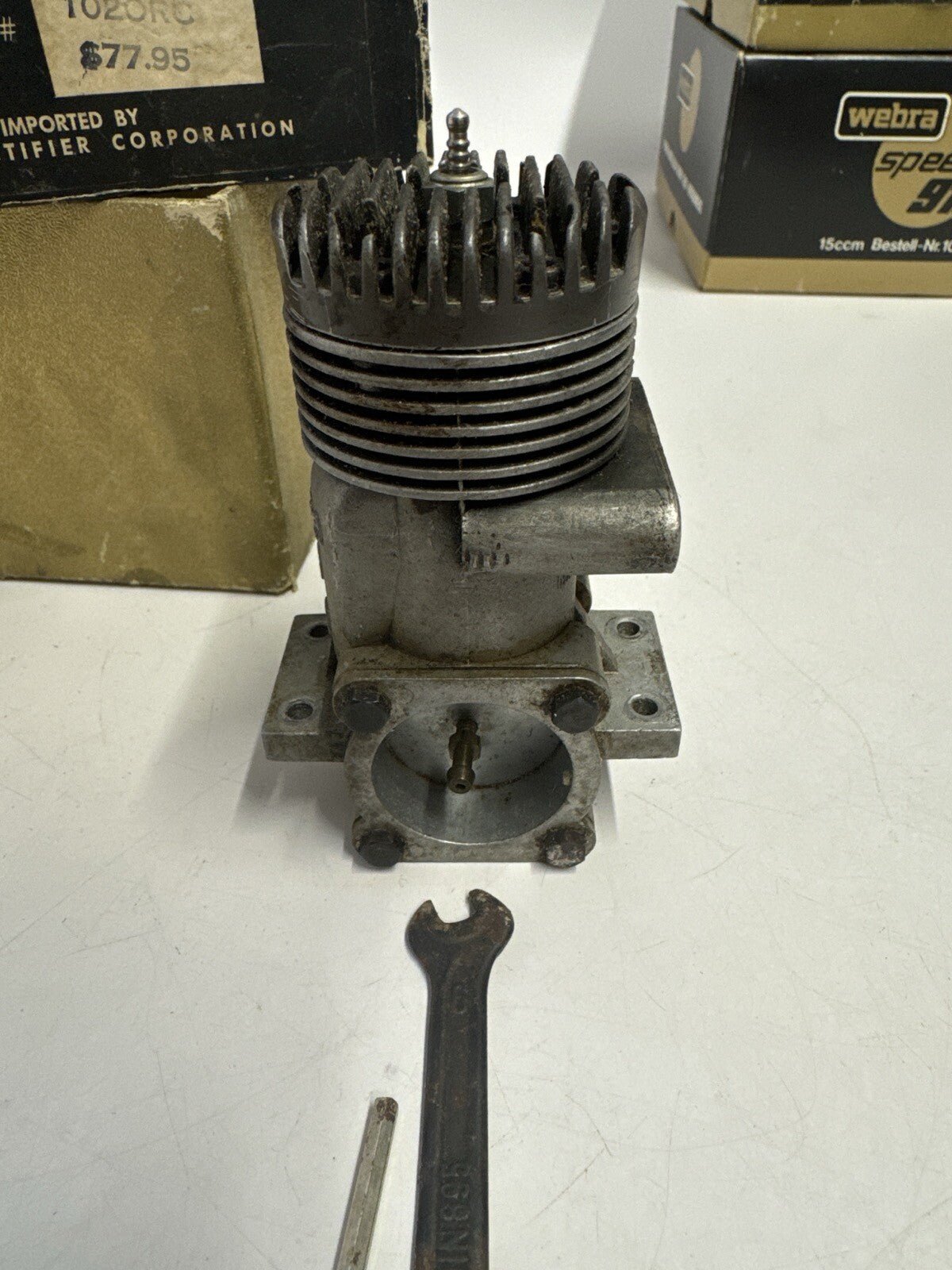WEBRA ENGINE - WEBRA 61 BLACKHEAD - NR. 1020 RC BOXED - WISE GUYS HOBBIES LLC