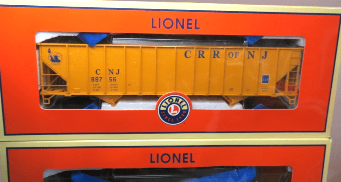 Lionel 6 - 17779 NS Heritage 3 - Bay Open Hopper 3 - Pack (Central of NJ/Erie/Lack) - WISE GUYS HOBBIES LLC
