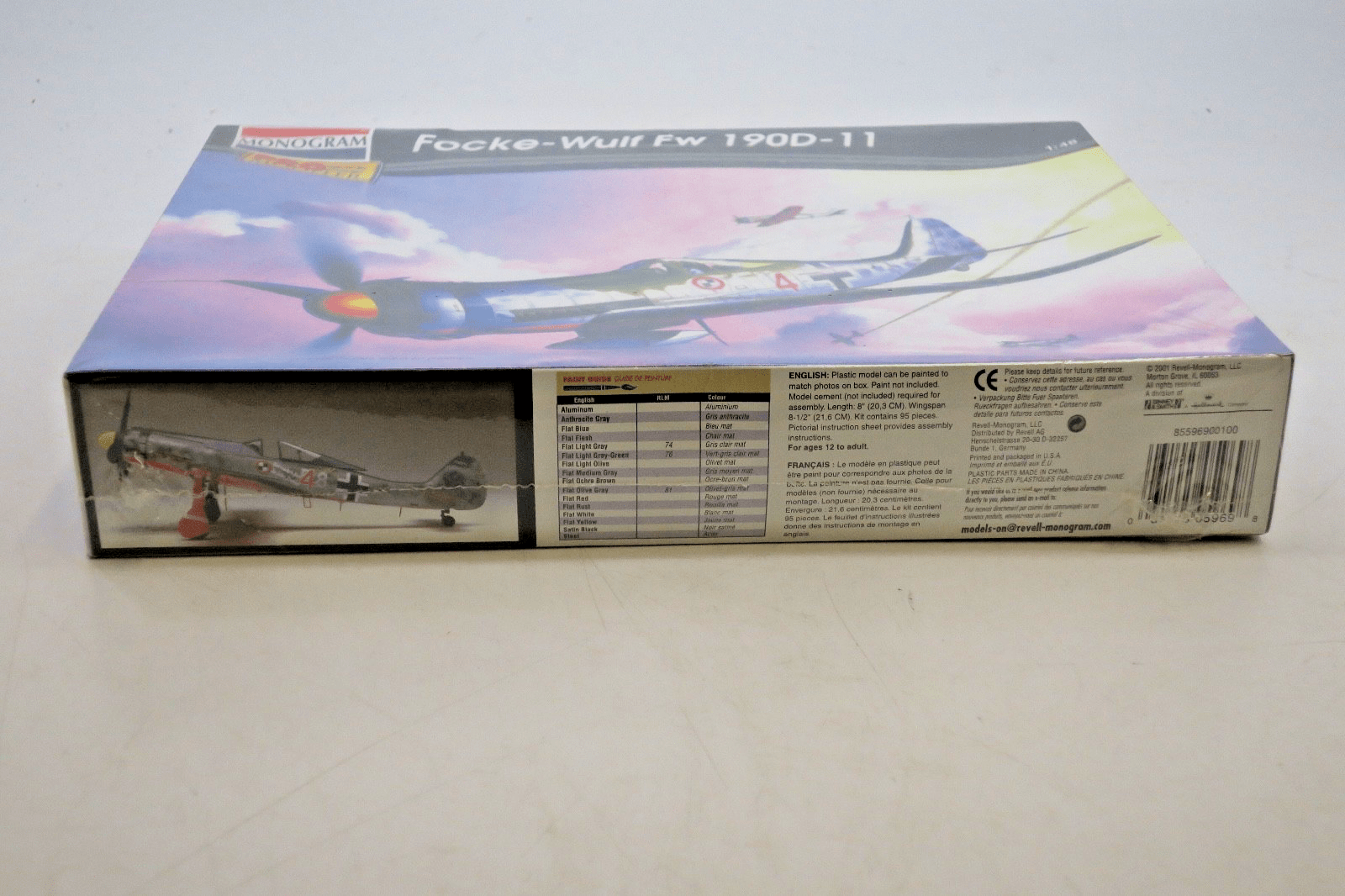 Monogram Pro Modeller 1/48 Focke-Wulf Fw 190D-11 Model Kit SEALED. - WISE GUYS HOBBIES LLC