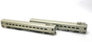 HO BRASS GEM KT-102S PRR PENNSYLVANIA RDG READING SILVERLINER SET 2 UNITS JAPAN