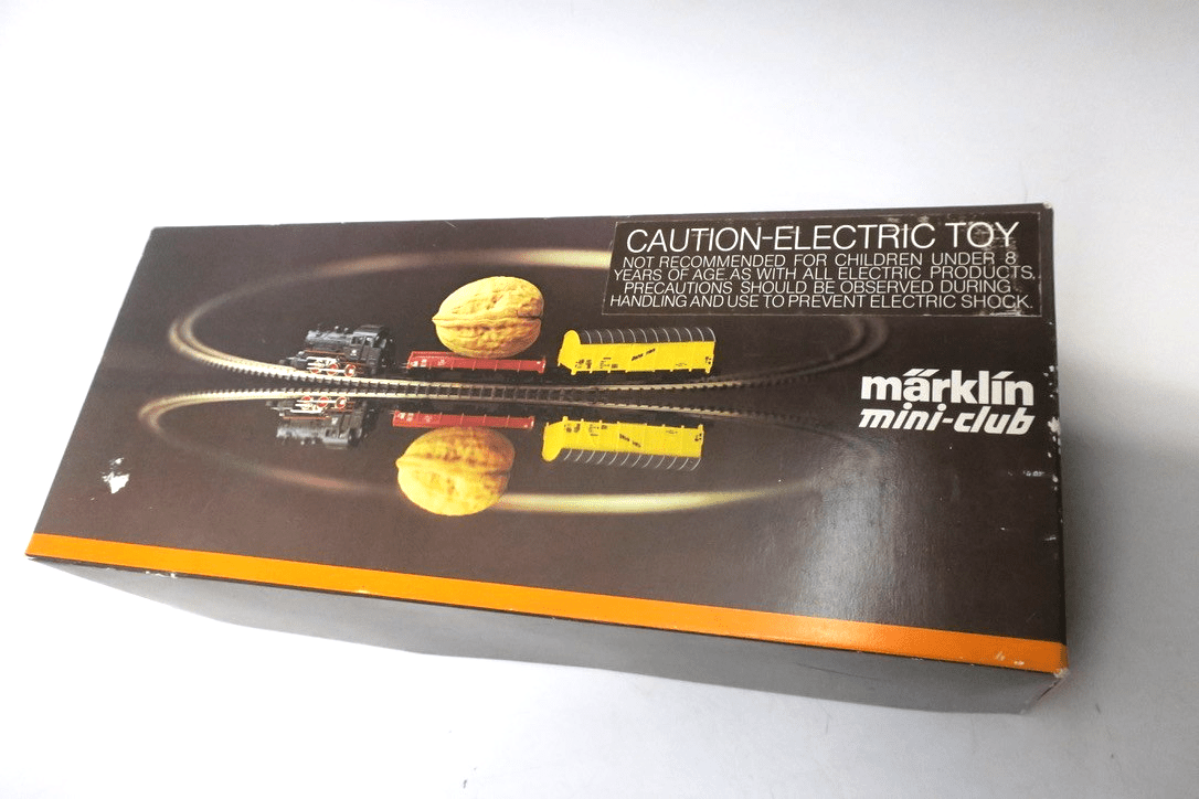 Vintage Marklin Mini-Club 8907A Z-Scale Train Set AS IS Original Box Not Tested - WISE GUYS HOBBIES LLC