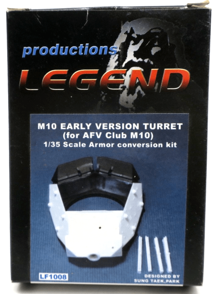 Legend 1/35 M10 Early Version Turret (For AFV Club M10) Conversion Kit LF1008 - WISE GUYS HOBBIES LLC