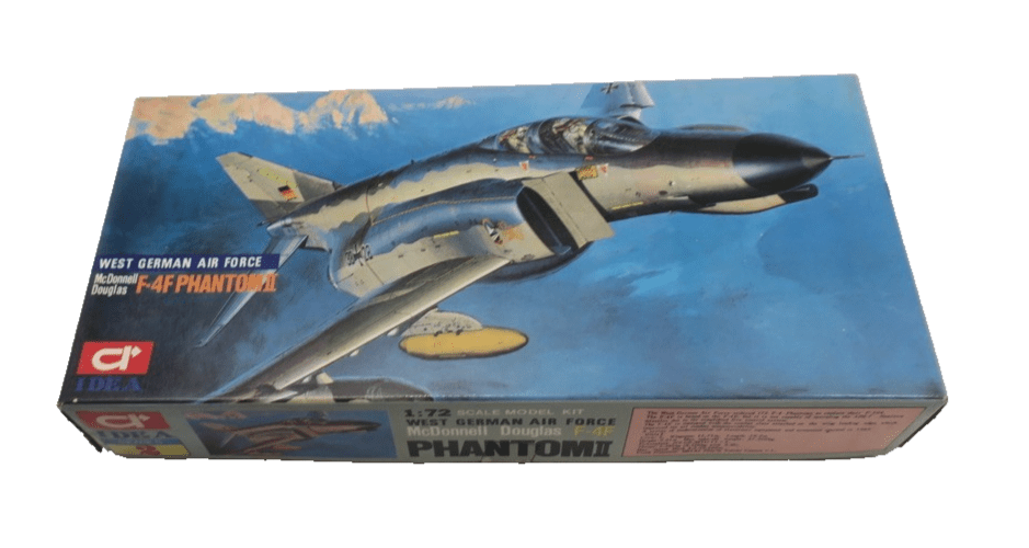 Idea F - 4F Phantom 2 JET Plane Model Kit 1/72 IDEA West German AF - WISE GUYS HOBBIES LLC