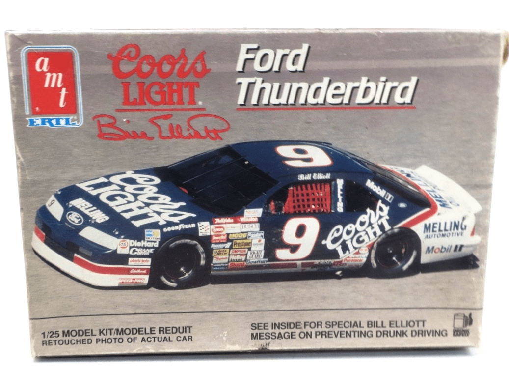 AMT 1/25 6740 Ford Thunderbird NASCAR Model Kit - WISE GUYS HOBBIES LLC