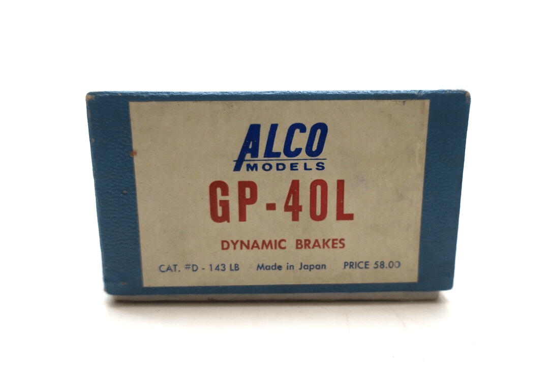 Alco Models HO GP-40L Brass Locomotive Dynamic Brakes - WISE GUYS HOBBIES LLC