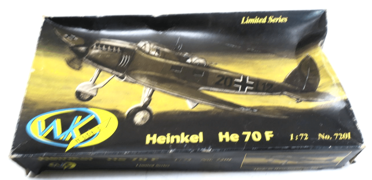 WKmodels 1/72 Heinkel He 70 F Model Kit 7201 - WISE GUYS HOBBIES LLC