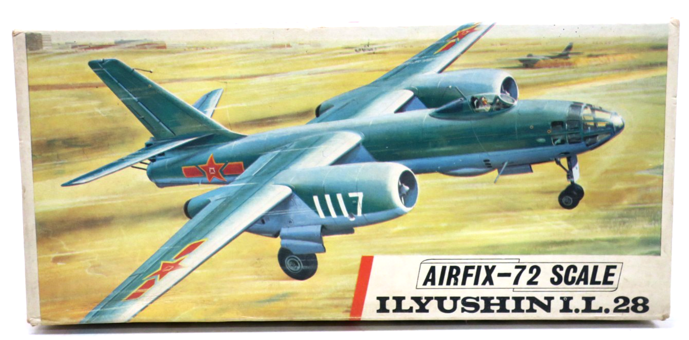 Airfix 1/72 Ilyushin I.L. 28 Model Kit 490 - WISE GUYS HOBBIES LLC