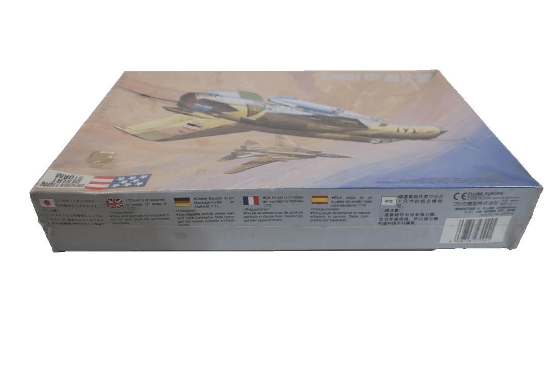 Fujimi - MiG - 21 MF Jay Fighter - Operation Desert Storm - 1/72 MISB Model 27024 - WISE GUYS HOBBIES LLC