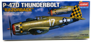Academy 1/72 P - 47D Thunderbolt Razorback Model Kit 2175 - WISE GUYS HOBBIES LLC