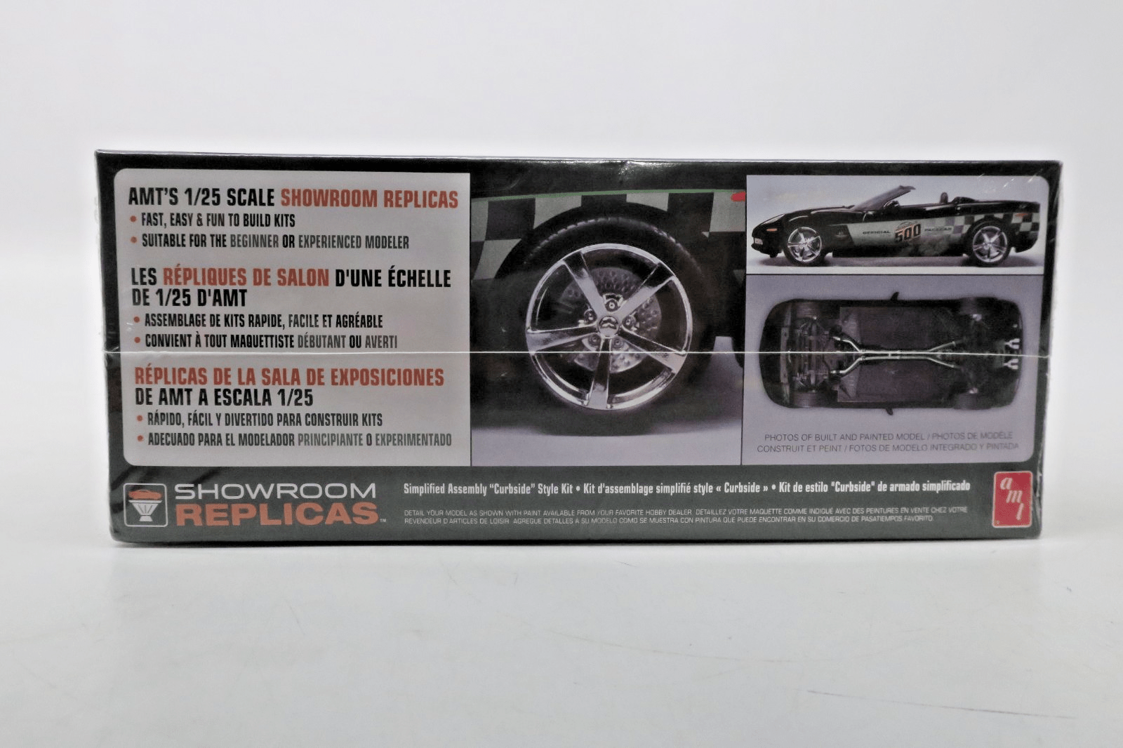AMT 1/25 2008 Chevy Corvette Convertible Plastic Model Kit AMT816L/12 SEALED - WISE GUYS HOBBIES LLC