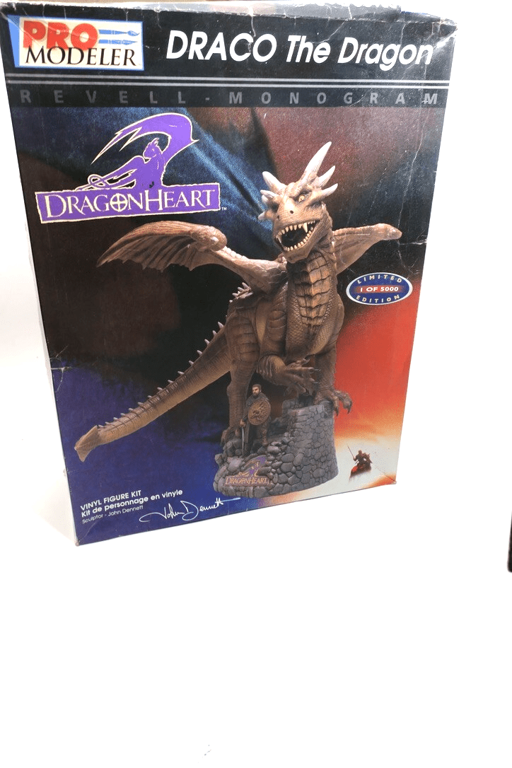 PRO MODELER DRAGONHEART DRACO THE DRAGON VINYL FIGURE KIT 1 OF 5000 - WISE GUYS HOBBIES LLC
