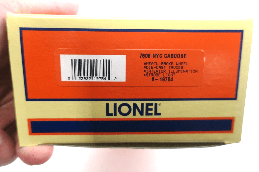 LIONEL 19754 NEW YORK CENTRAL STANDARD "O" CABOOSE / NIB - WISE GUYS HOBBIES LLC