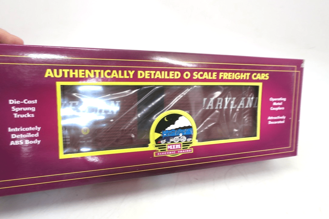 MTH 20 - 90757G WESTERN MARYLAND PS - 1 DOUBLE DOOR BOX CAR 31064 - WISE GUYS HOBBIES LLC