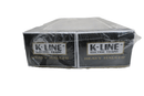 K - Line Heavy Hauler Railmate Amtrak U.S. Mail Trailers O Gauge New - WISE GUYS HOBBIES LLC