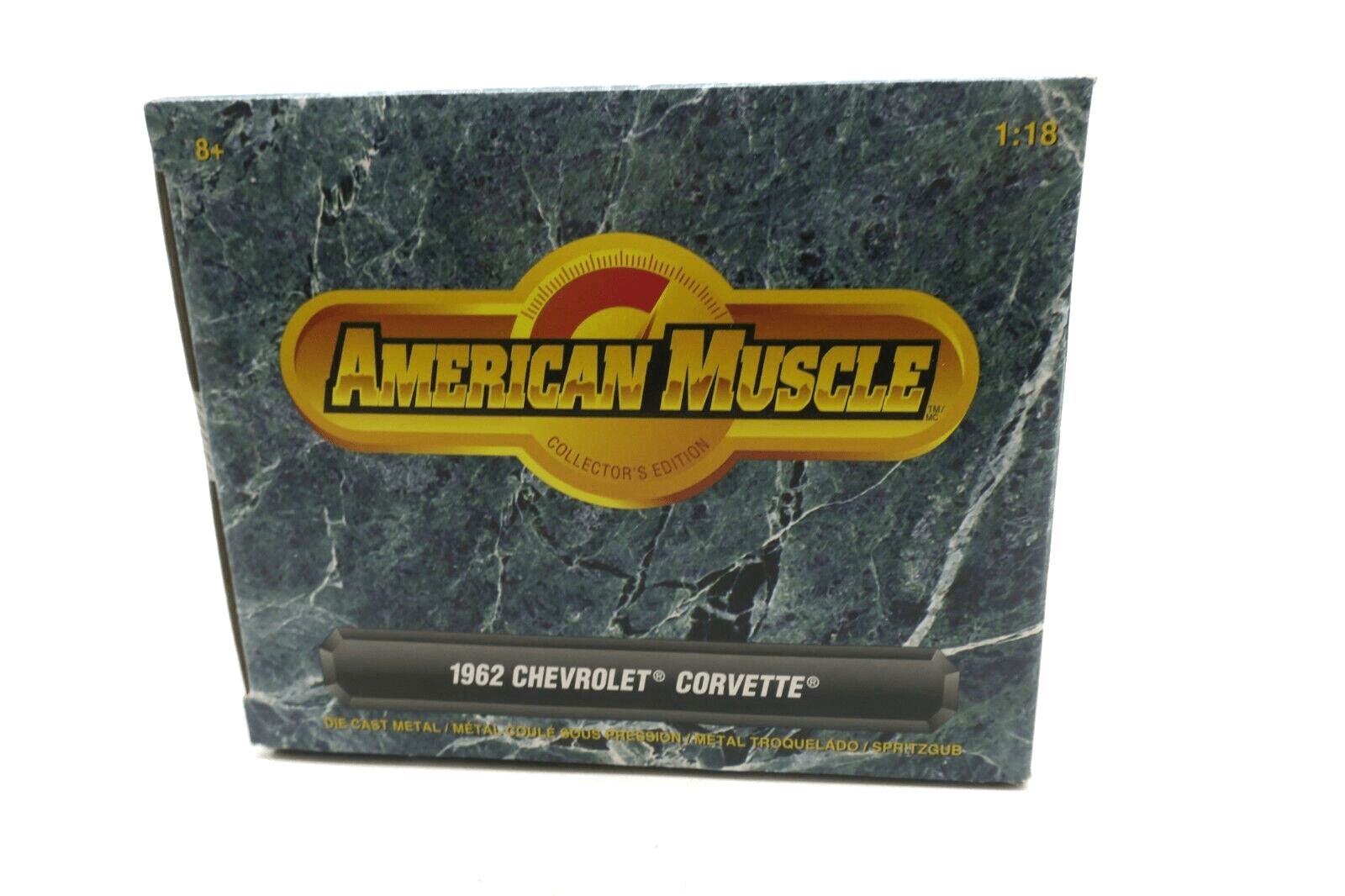 1998 ERTL American Muscle 1962 RED CHEVROLET CORVETTE CONVERTIBLE 1/18 Diecast - WISE GUYS HOBBIES LLC