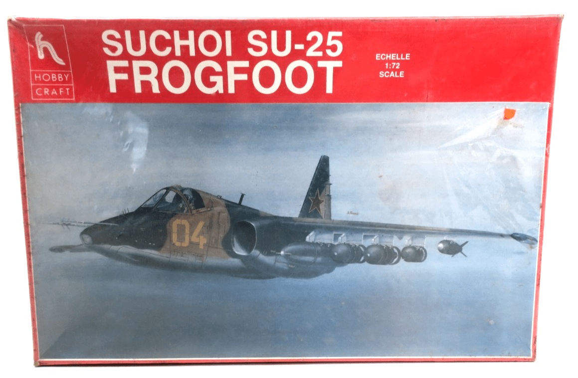 Hobby Craft 1/72 Suchoi SU - 25 Frogfoot Model Kit HC1382 SEALED - WISE GUYS HOBBIES LLC
