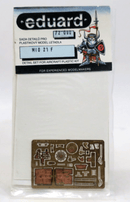 Eduard Photo Etch 1/72 MiG 21 F Detail Set 72 - 090 - WISE GUYS HOBBIES LLC