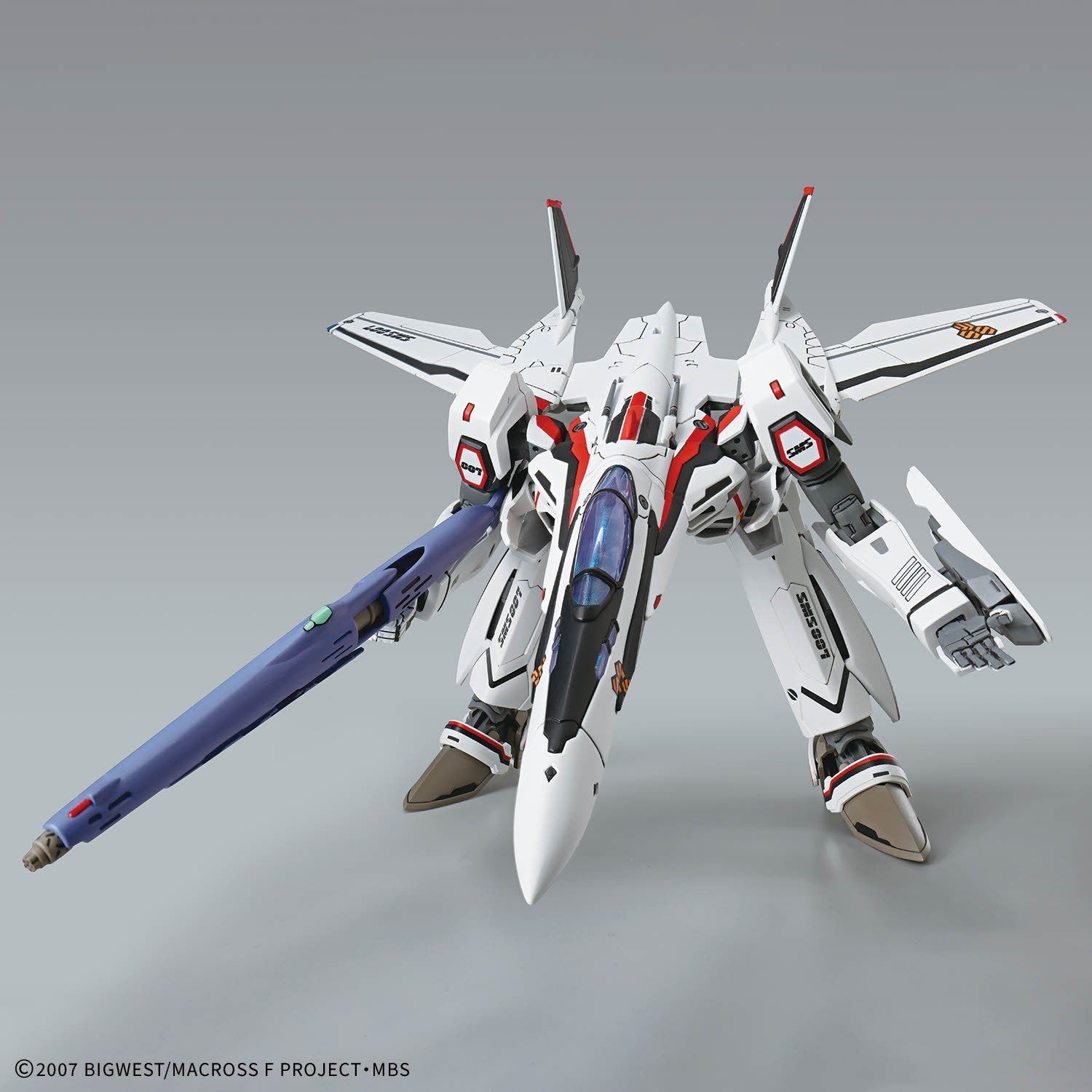 Bandai Macross Frontier HG 1/100 VF-25F Messiah Valkyrie Model Kit - WISE GUYS HOBBIES LLC