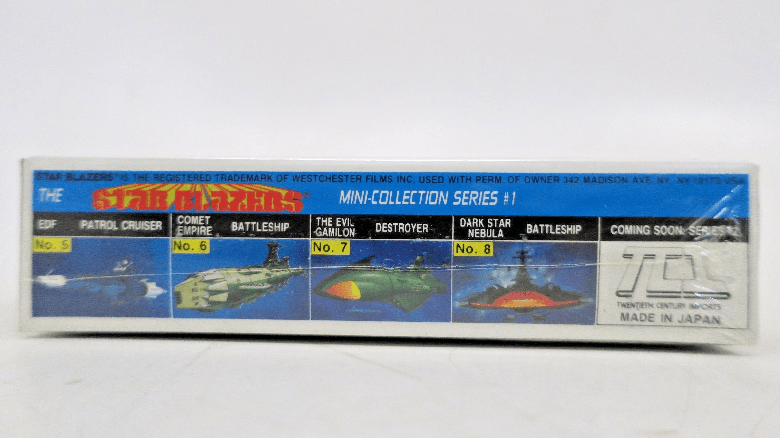 TCI Star Blazers Dark Star Nebula Battleship Mini Model Kit 8 - WISE GUYS HOBBIES LLC