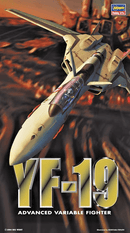 Hasegawa Macross Plus 1/72 YF - 19 Excalibur Model Kit - WISE GUYS HOBBIES LLC