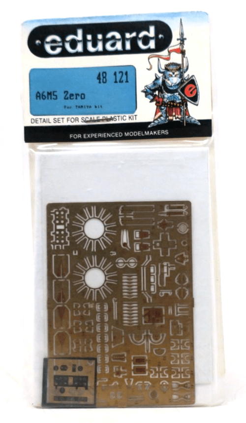 Eduard Photo Etch 1/48 A6M5 Zero For Tamiya Kit Detail Set 48 - 121 - WISE GUYS HOBBIES LLC