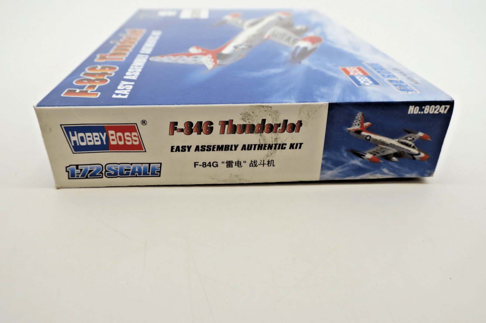 Hobby Boss 1/72 F - 84G Thunderbolt Model Kit 80247 STARTED - WISE GUYS HOBBIES LLC