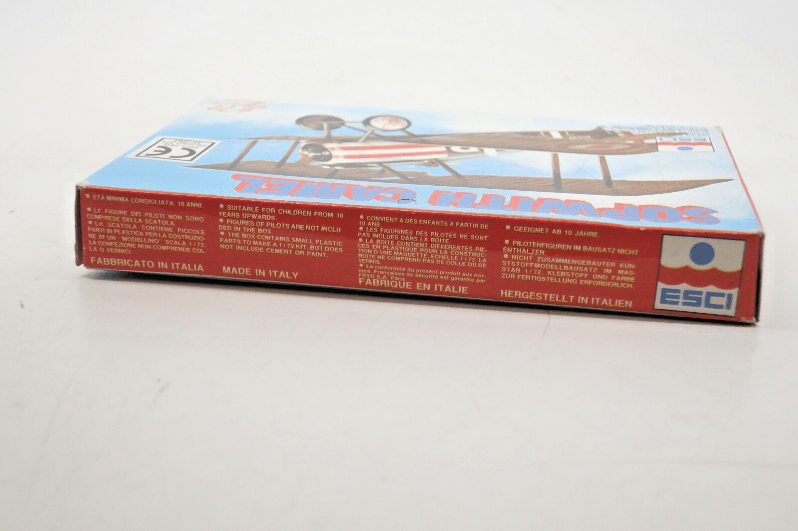 ESCI Classic Series 1/72 Sopwith Camel Model Kit - WISE GUYS HOBBIES LLC