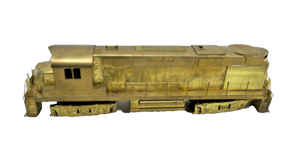 Vintage Alco Models DL - 640 HO Brass Diesel Train Locomotive Unpainted - WISE GUYS HOBBIES LLC