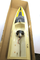 Vintage Kyosho Jetstream 800 Electric Powered EP RC Boat - WISE GUYS HOBBIES LLC