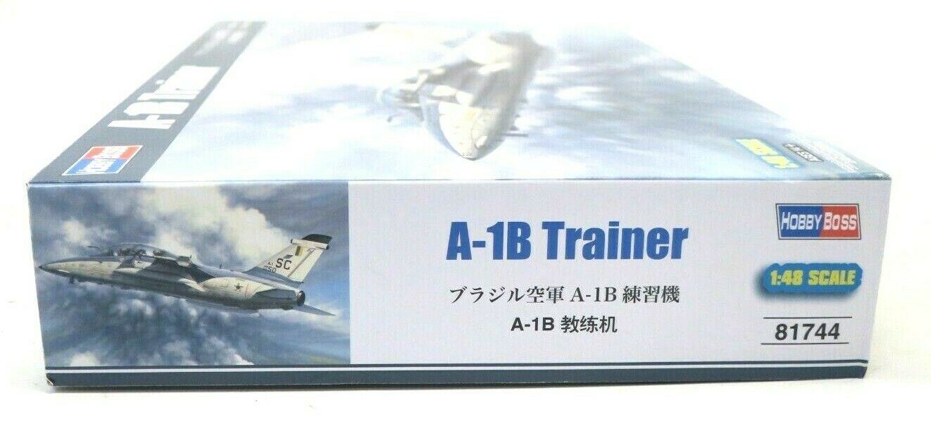 HobbyBoss A-1B Trainer 1/48 Model Kit P/N: 81744 Hobby Boss - WISE GUYS HOBBIES LLC