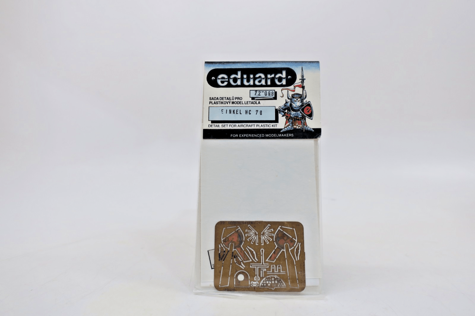 Eduard Photo Etch 1/72 Heinkel HC 70 Detail Set 72098 - WISE GUYS HOBBIES LLC