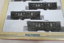Walthers 932 - 945 HO Delaware Lackawanna DL&W PS - 3 Twin Hopper Train Car 6 Pack - WISE GUYS HOBBIES LLC