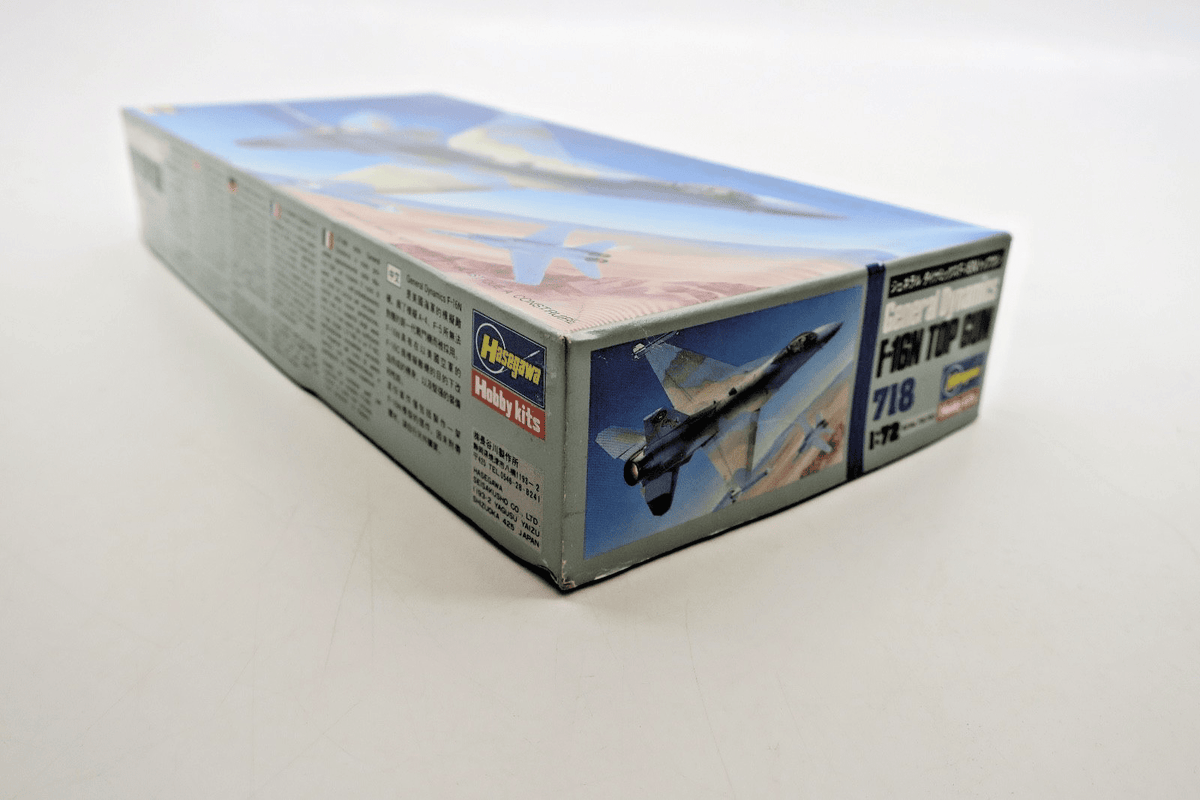 Hasegawa 1/72 F - 16N Top Gun Model Kit 718 - WISE GUYS HOBBIES LLC