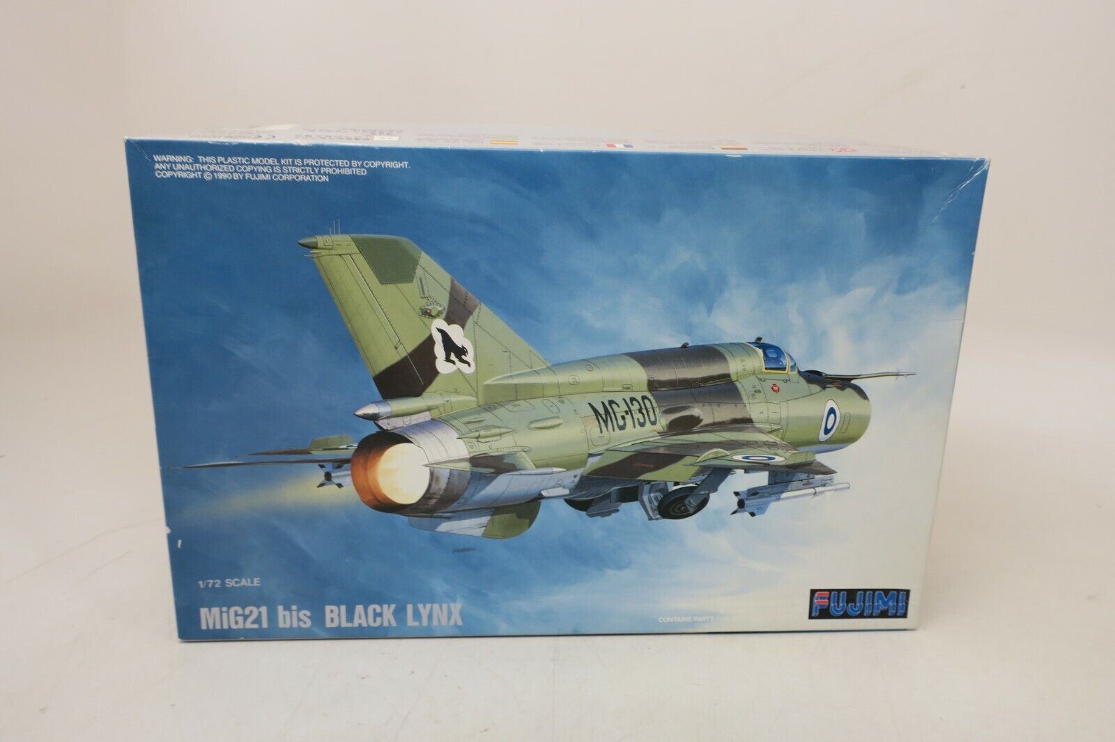 Fujimi MiG21 bis Black Lynx Plastic Model Kit 1:72 Scale Item 27021 - WISE GUYS HOBBIES LLC