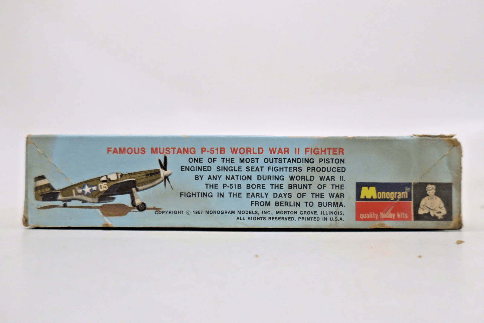 Monogram 1/72 Mustang P - 51B Model Kit PA143 - WISE GUYS HOBBIES LLC