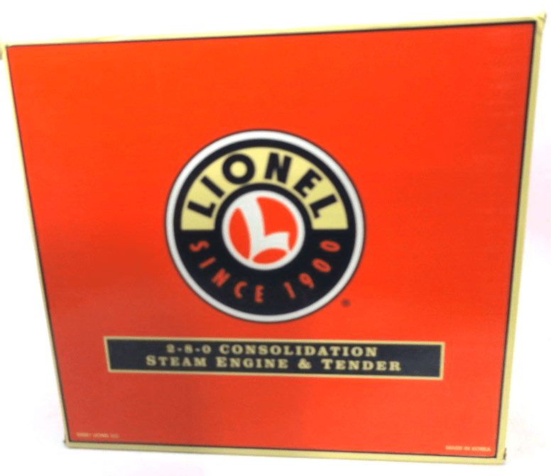 Lionel 2-8-0 "Consolidation" 6072 Pennsylvania Steam Locomotive & Tender 6-38037 - WISE GUYS HOBBIES LLC
