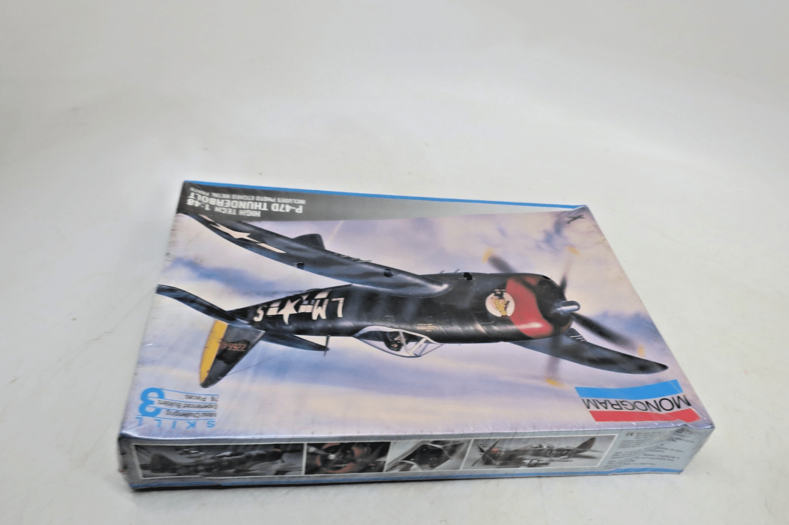 Monogram 1/48 P - 47D Thunderbolt Model Kit 5487 SEALED - WISE GUYS HOBBIES LLC