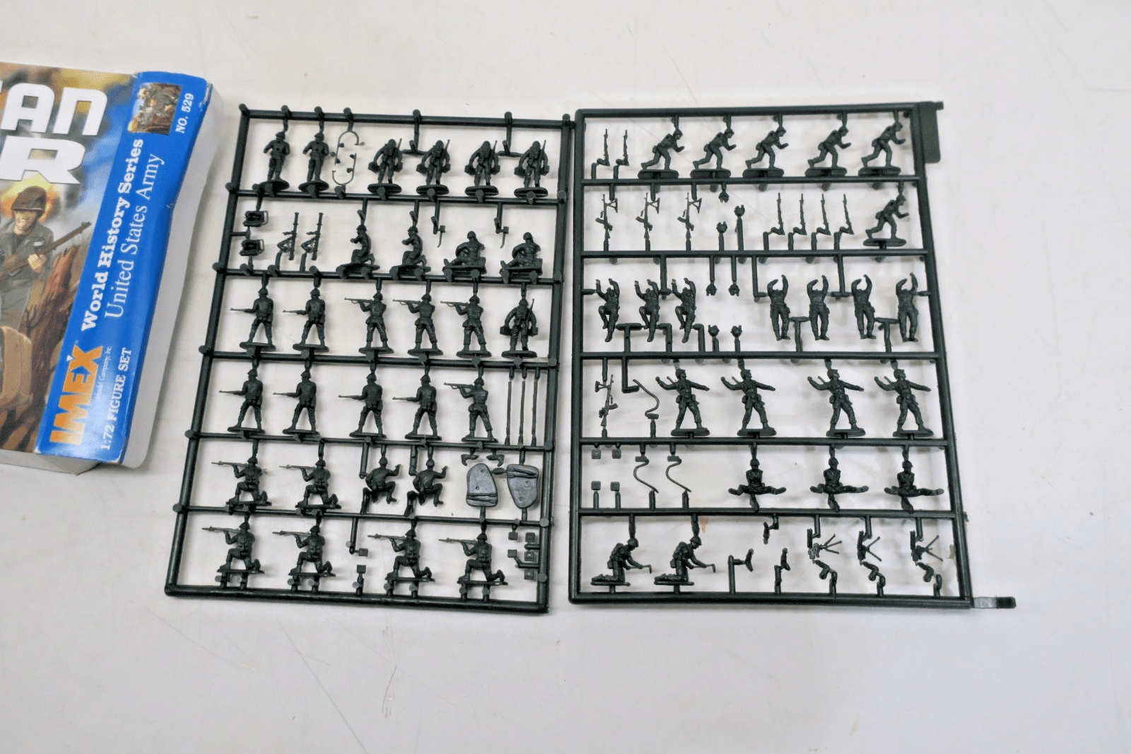 Imex 1/72 Korean War United States Army Figure Set Plastic Model 529 - WISE GUYS HOBBIES LLC