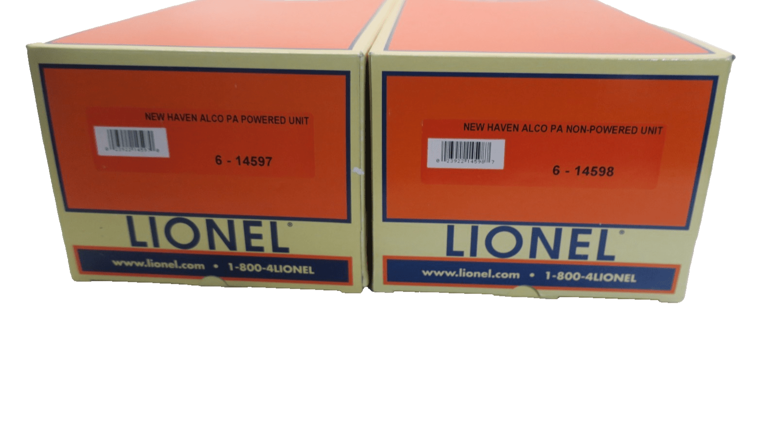 Lionel 6 - 14596 New Heaven PA AA Unit Diesel Engine Set w/TMCC - WISE GUYS HOBBIES LLC
