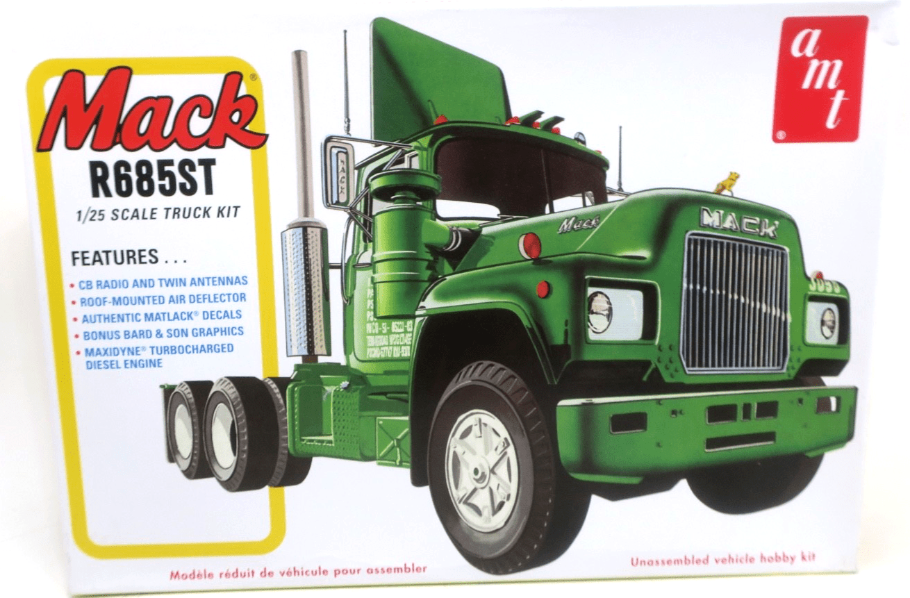 AMT 1/25 Mack R68ST Model Kit 1039/06 - WISE GUYS HOBBIES LLC