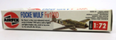 Airfix 1/72 Focke Wulf Fw190 01064 Flying Hours 1 Model Kit