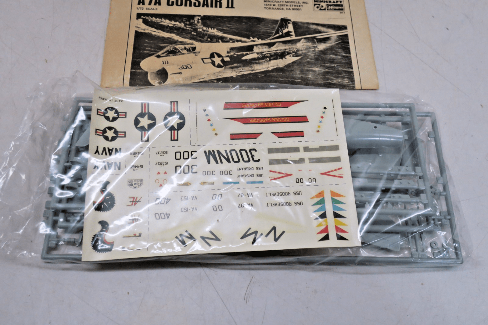 Minicraft 1/72 A - 7A Corsair II Model Kit 017 - WISE GUYS HOBBIES LLC
